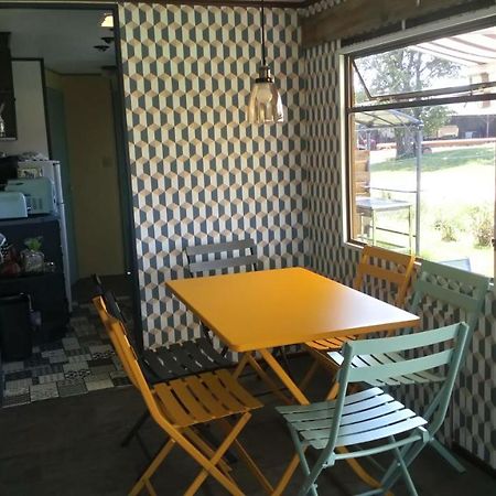 Mobil Home Vintage A La Ferme Des Buttons Rosnay  Exterior foto